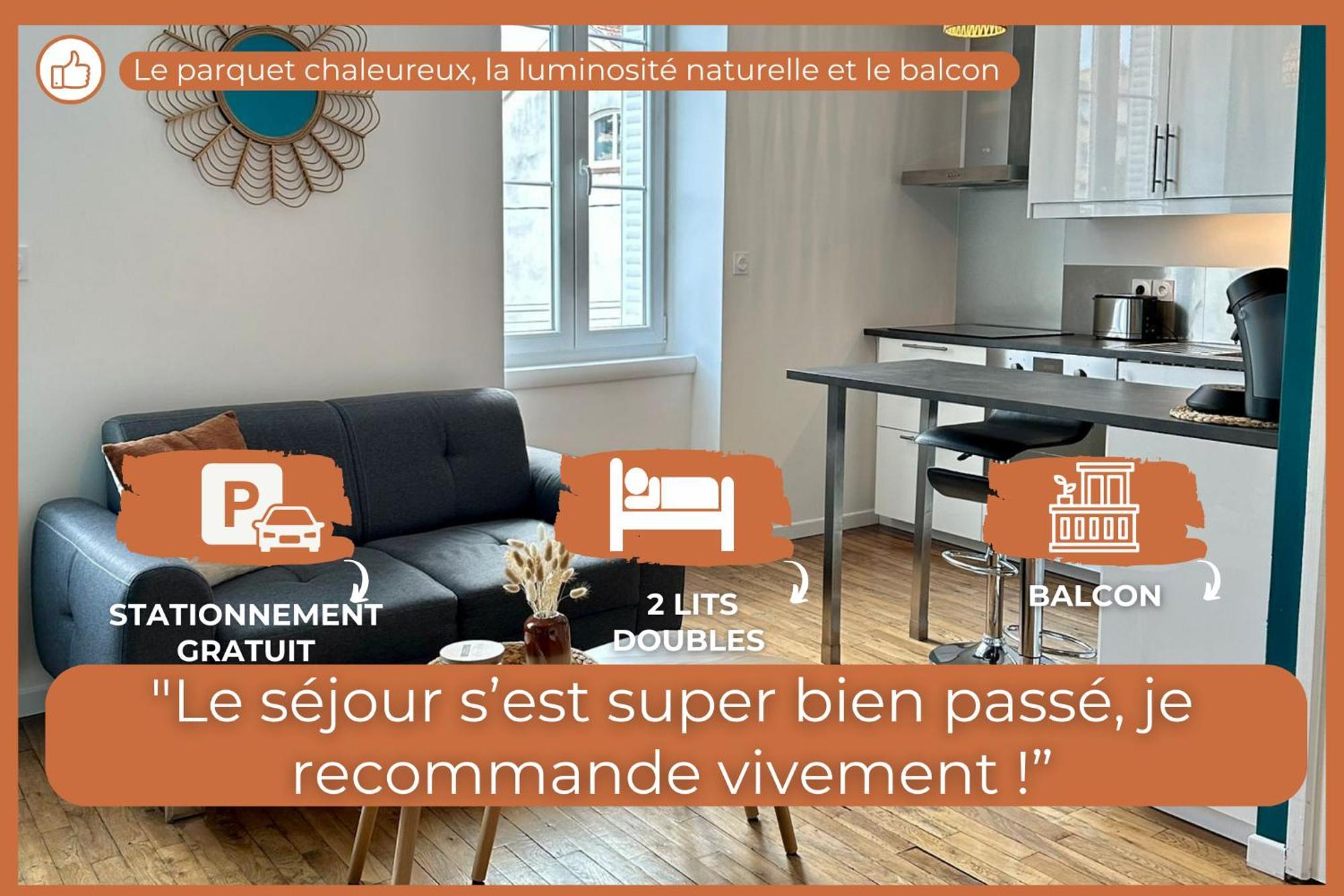 Le Tournassin-Balcon-Stationnement Gratuit Daire Bourg-en-Bresse Dış mekan fotoğraf